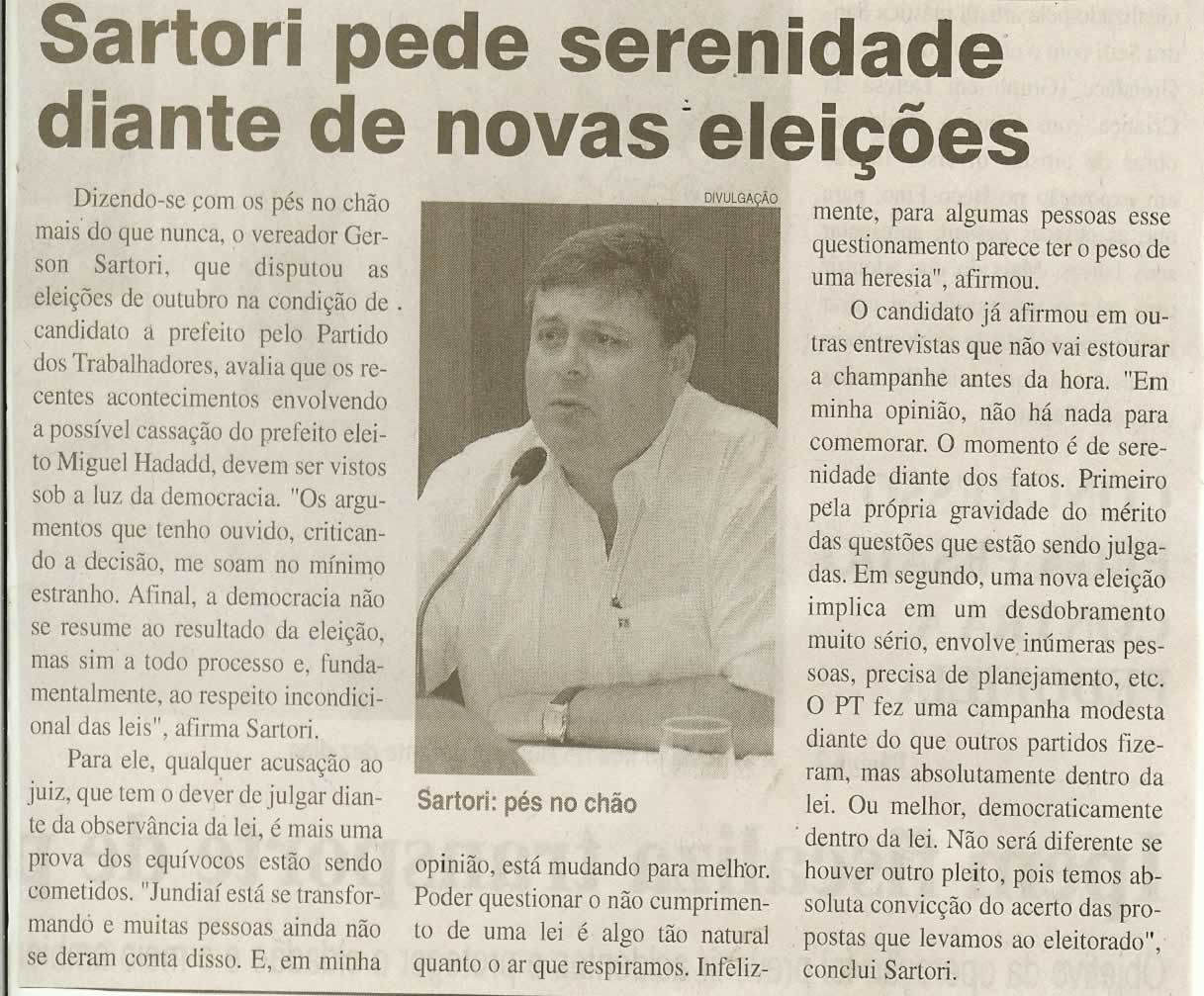 Jornal da Cidade - 29/11/2008