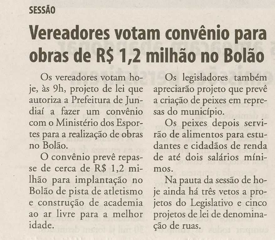 Bom Dia Jundiaí - 02/12/2008