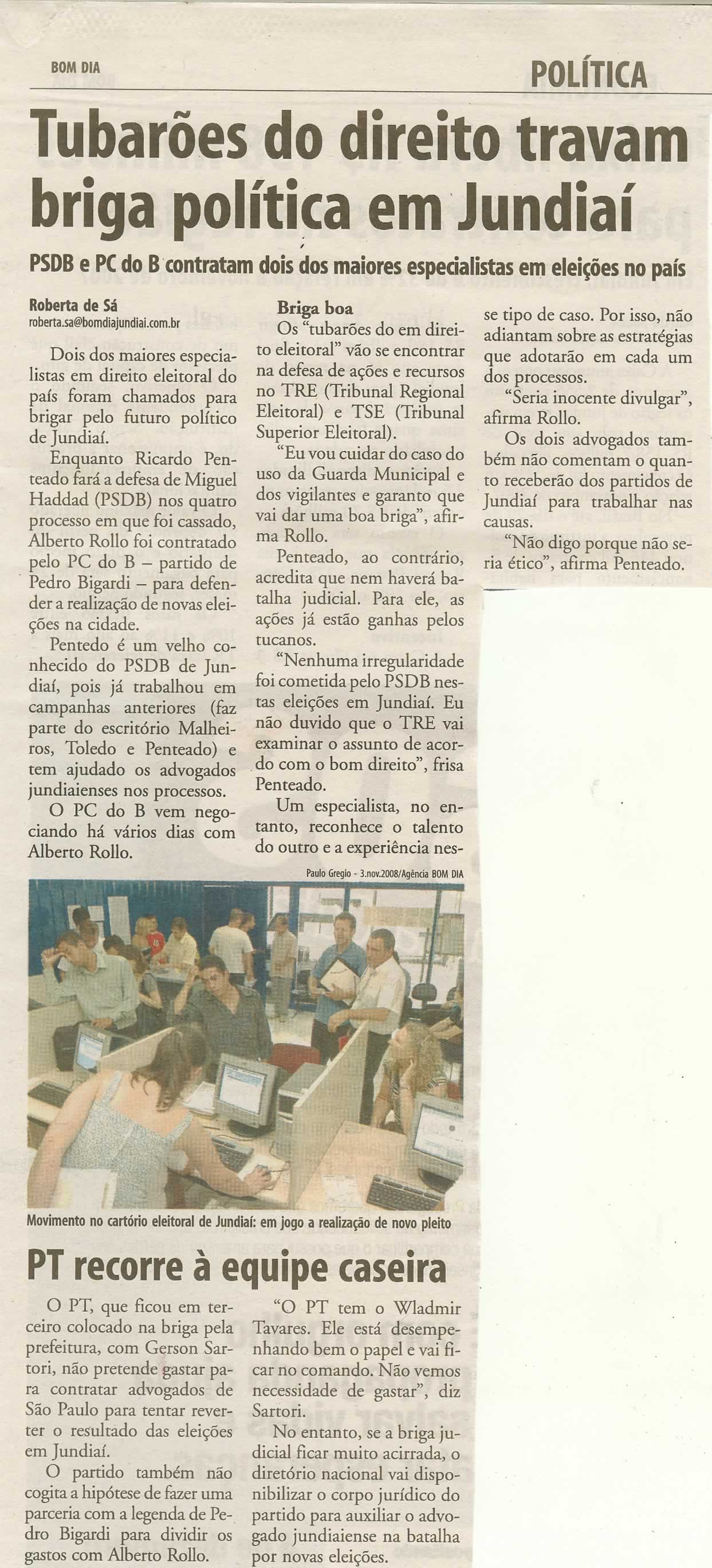 Bom Dia Jundiaí - 04/12/2008
