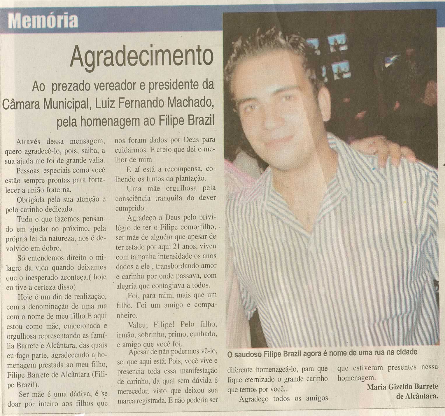Jornal da Cidade - 07/12/2008