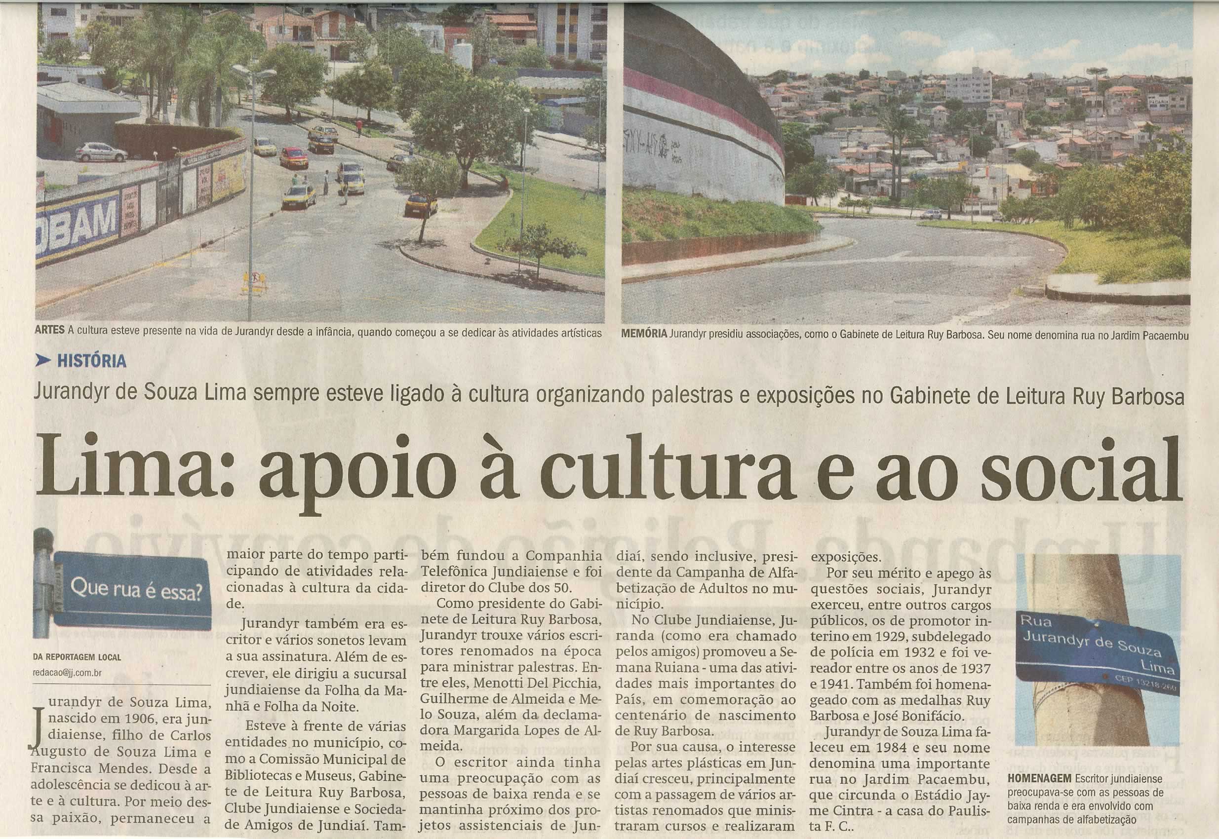 Jornal de Jundiaí - 07/12/2008