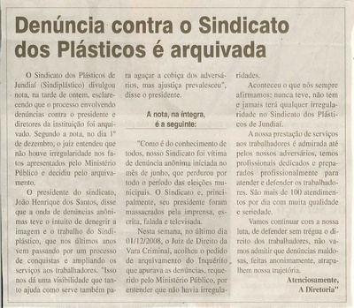 Jornal da Cidade - 06/12/2008