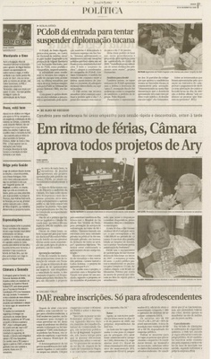 Jornal de Jundiaí - 20/12/2008