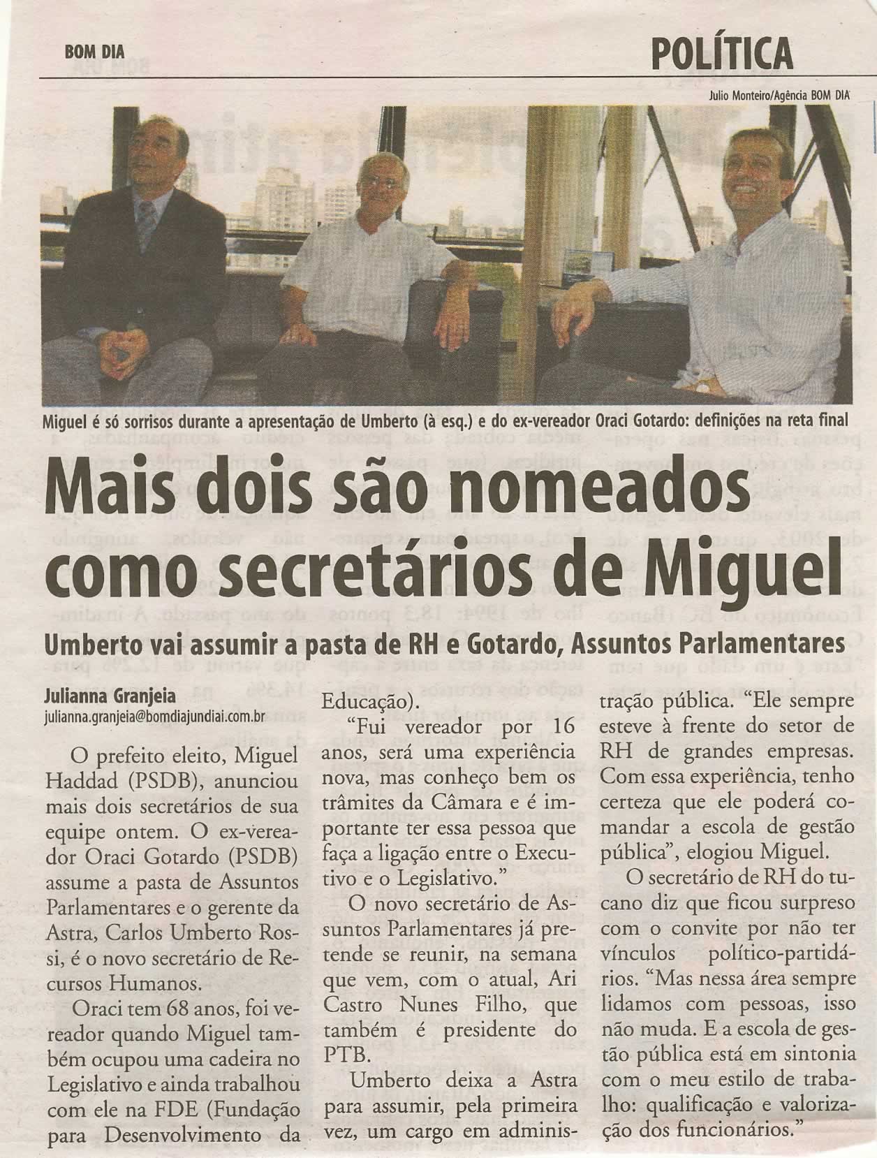 Bom Dia Jundiaí - 24/12/2008