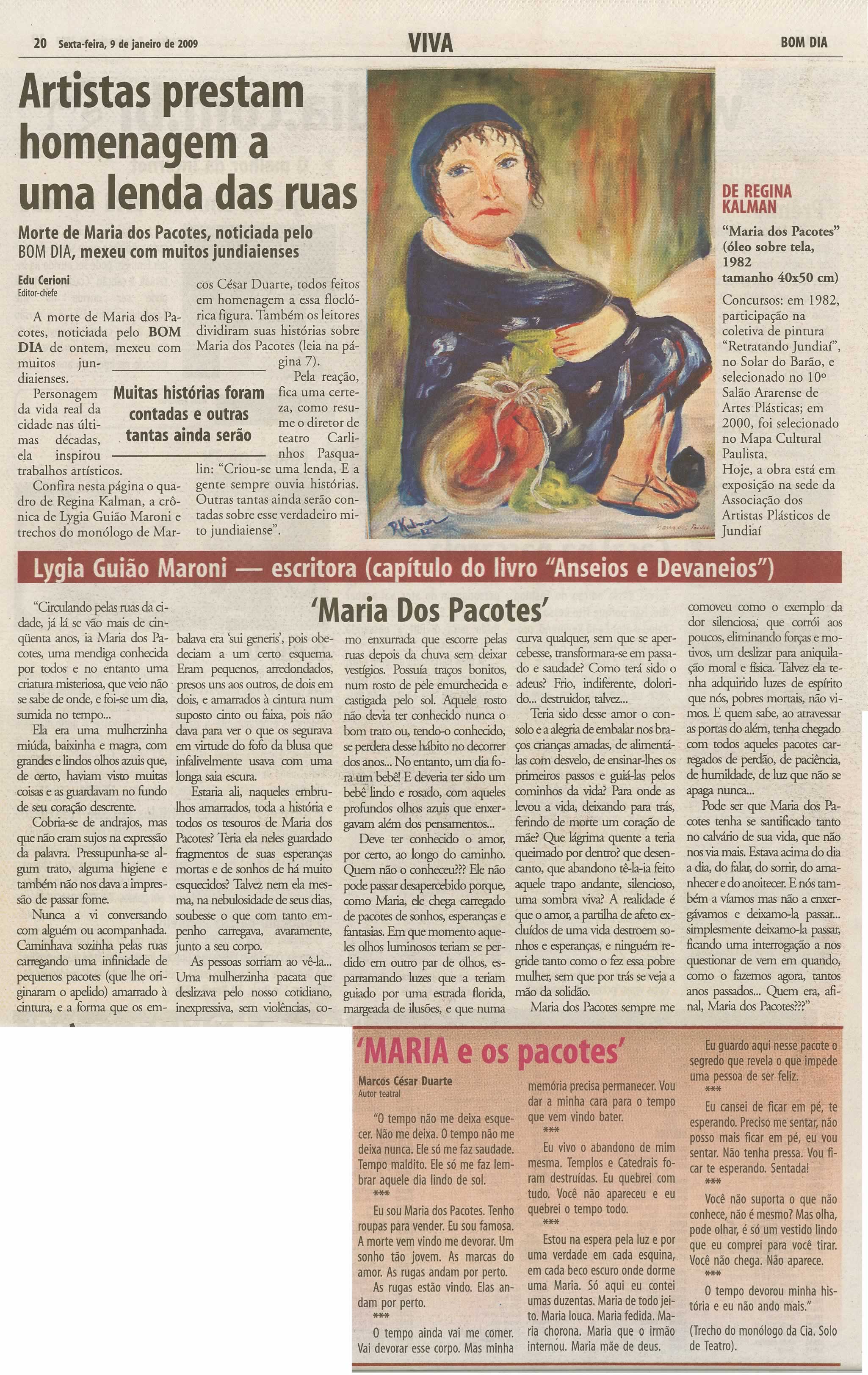 Bom Dia Jundiaí - 09/01/2009