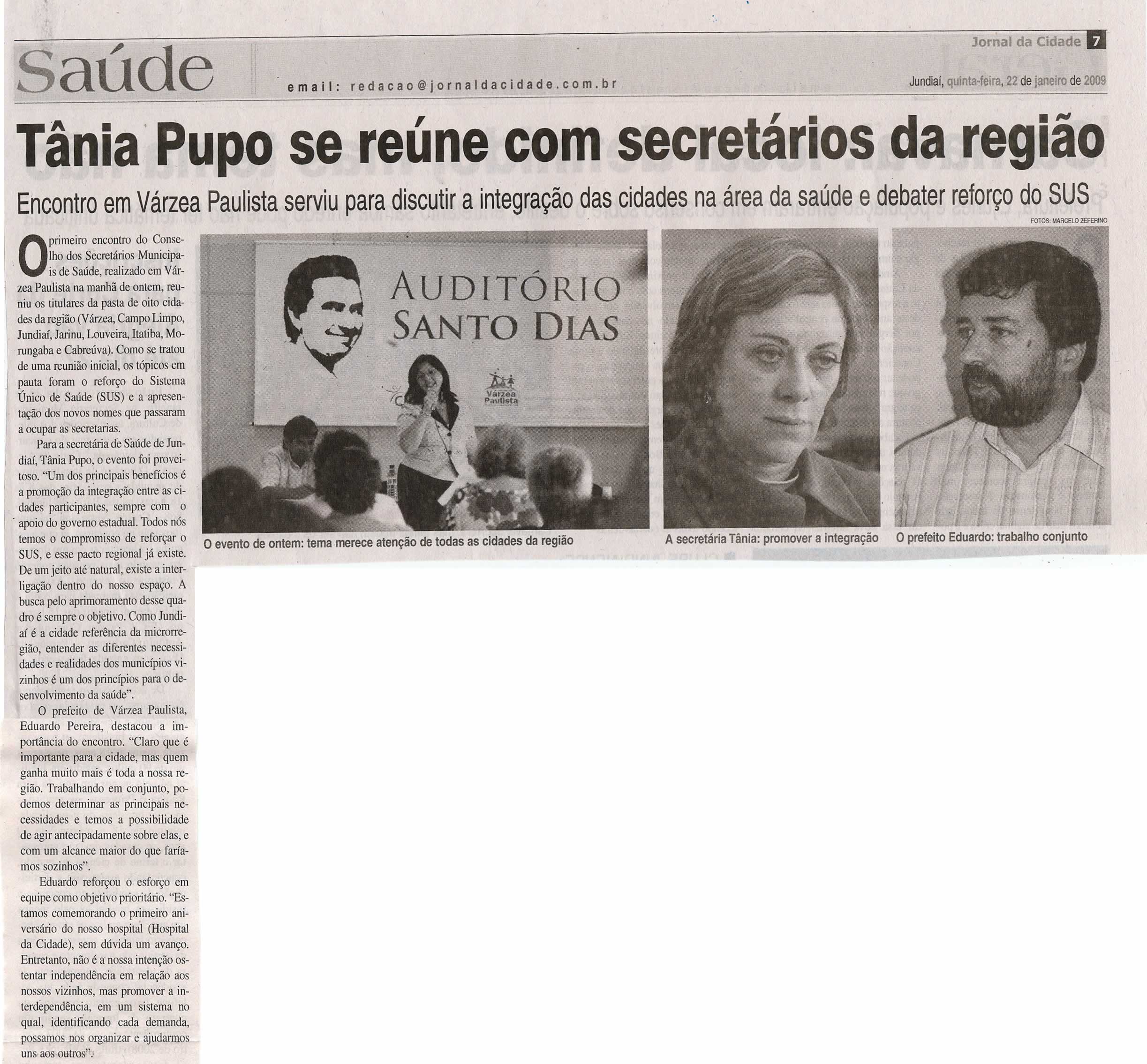 Jornal da Cidade - 22/01/2009
