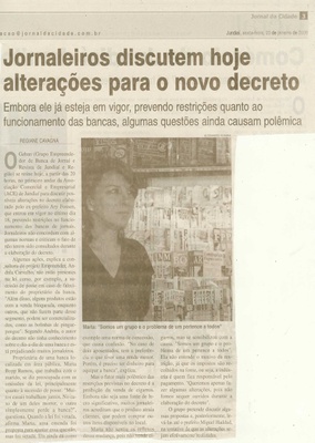 Jornal da Cidade - 23/01/2009