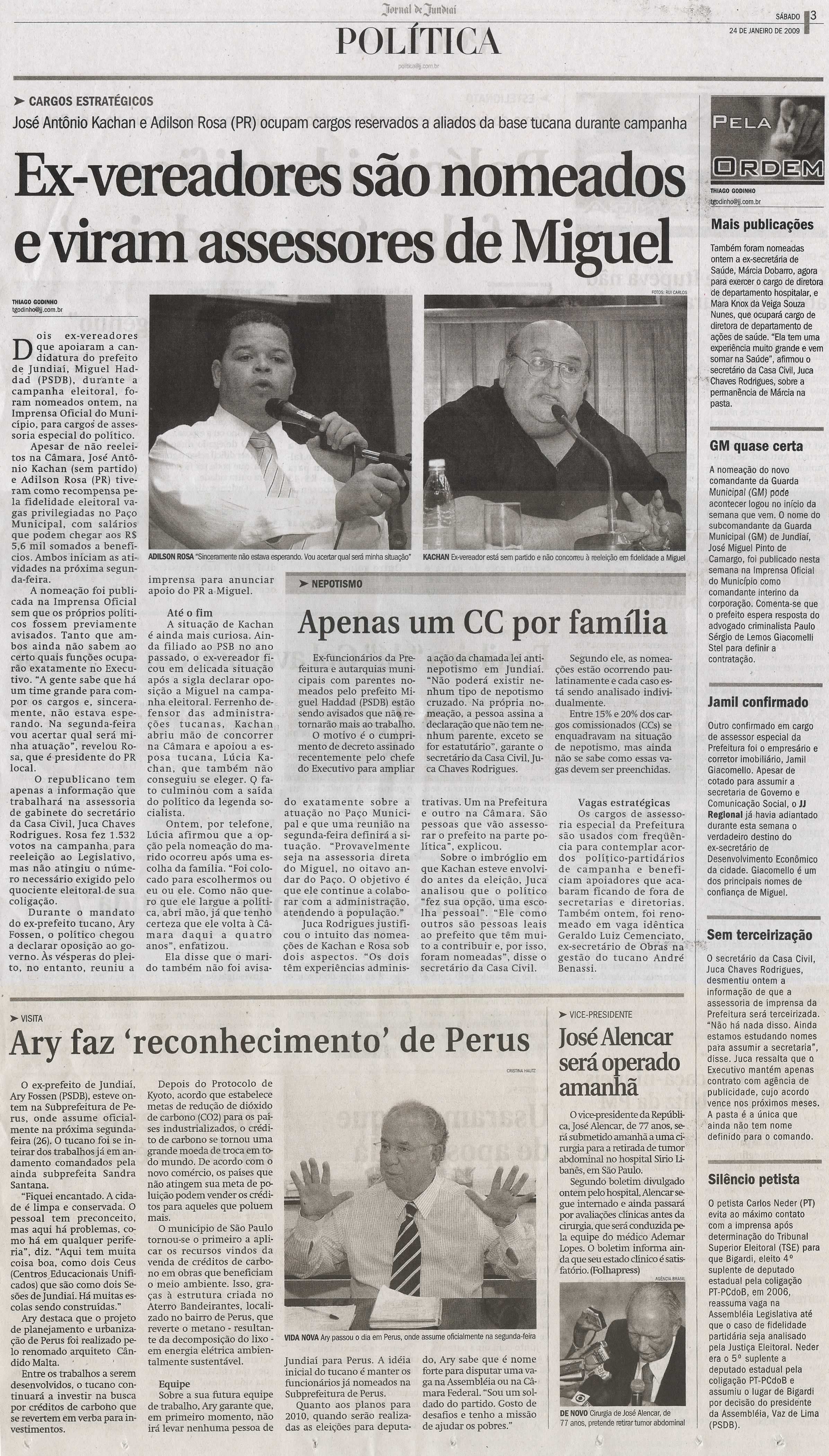 Jornal de Jundiaí - 24/01/2009
