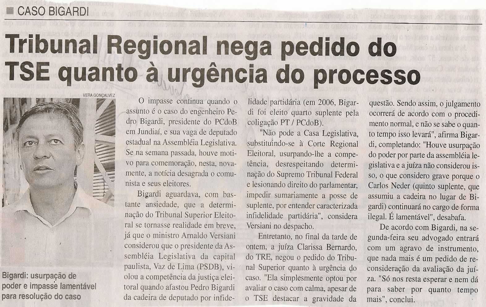 Jornal da Cidade - 31/01/2009