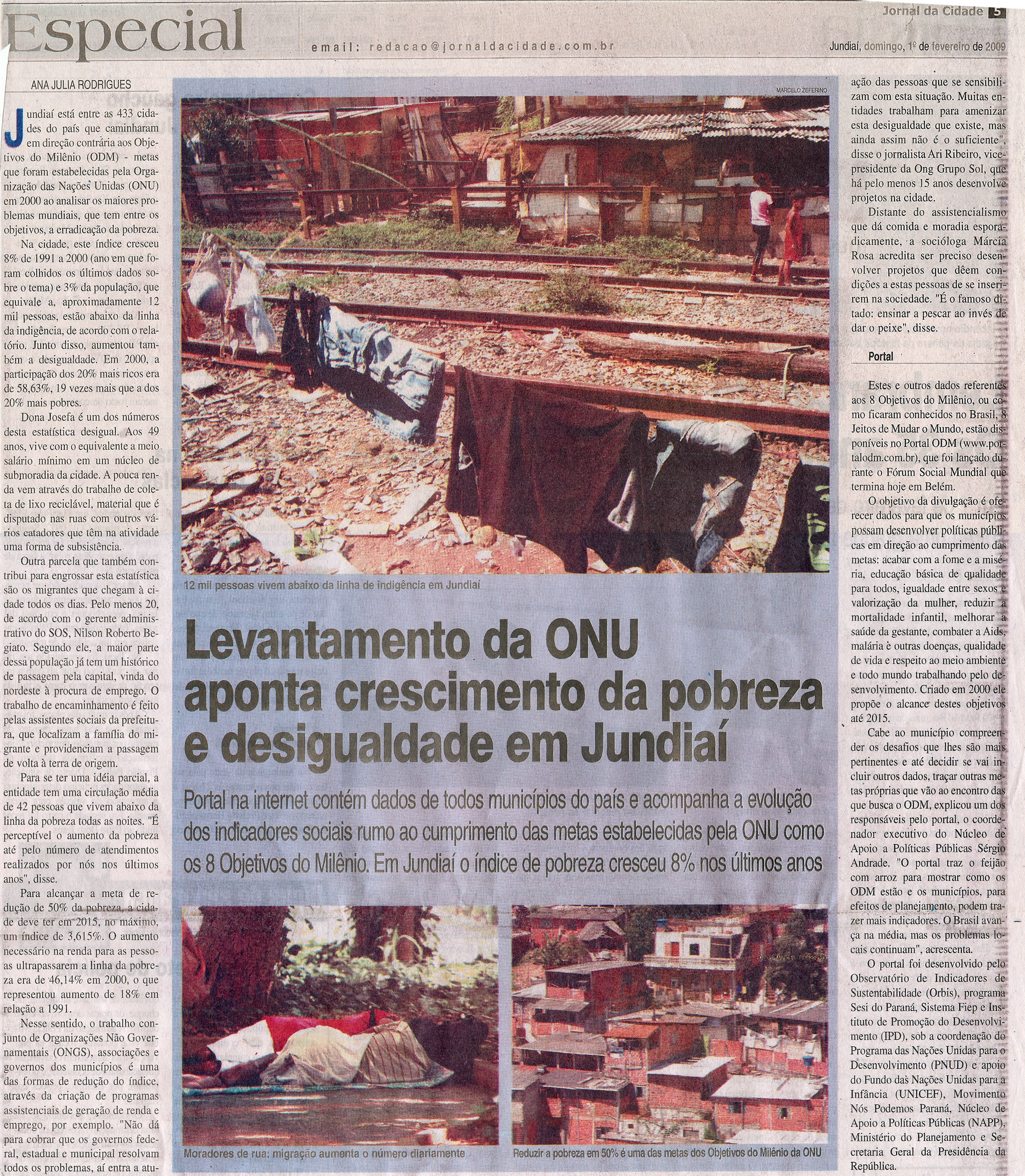 Jornal da Cidade - 01/02/2009