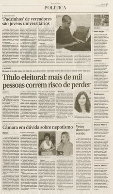 Jornal de Jundiaí - 17/02/2009
