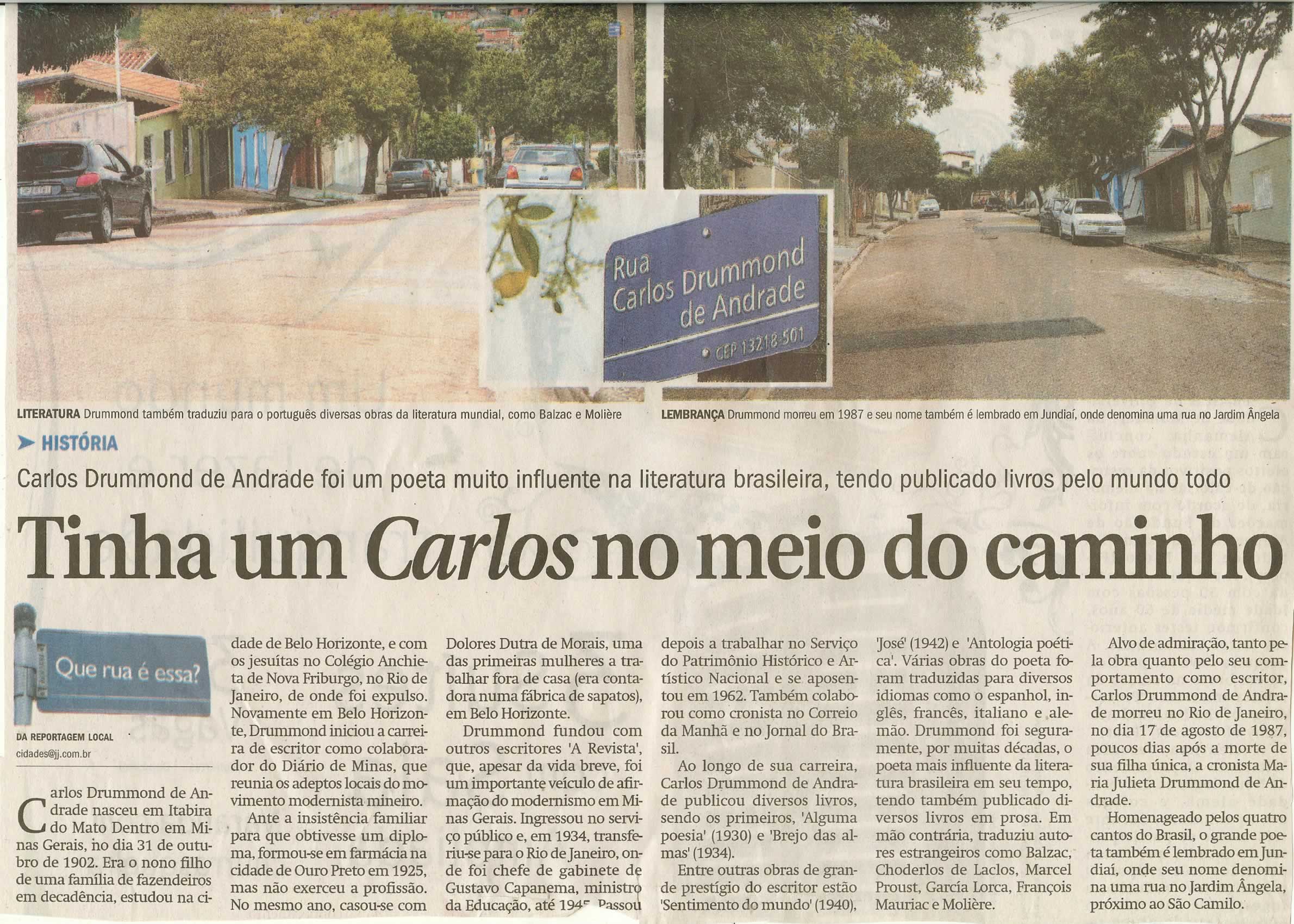 Jornal de Jundiaí - 08/02/2009