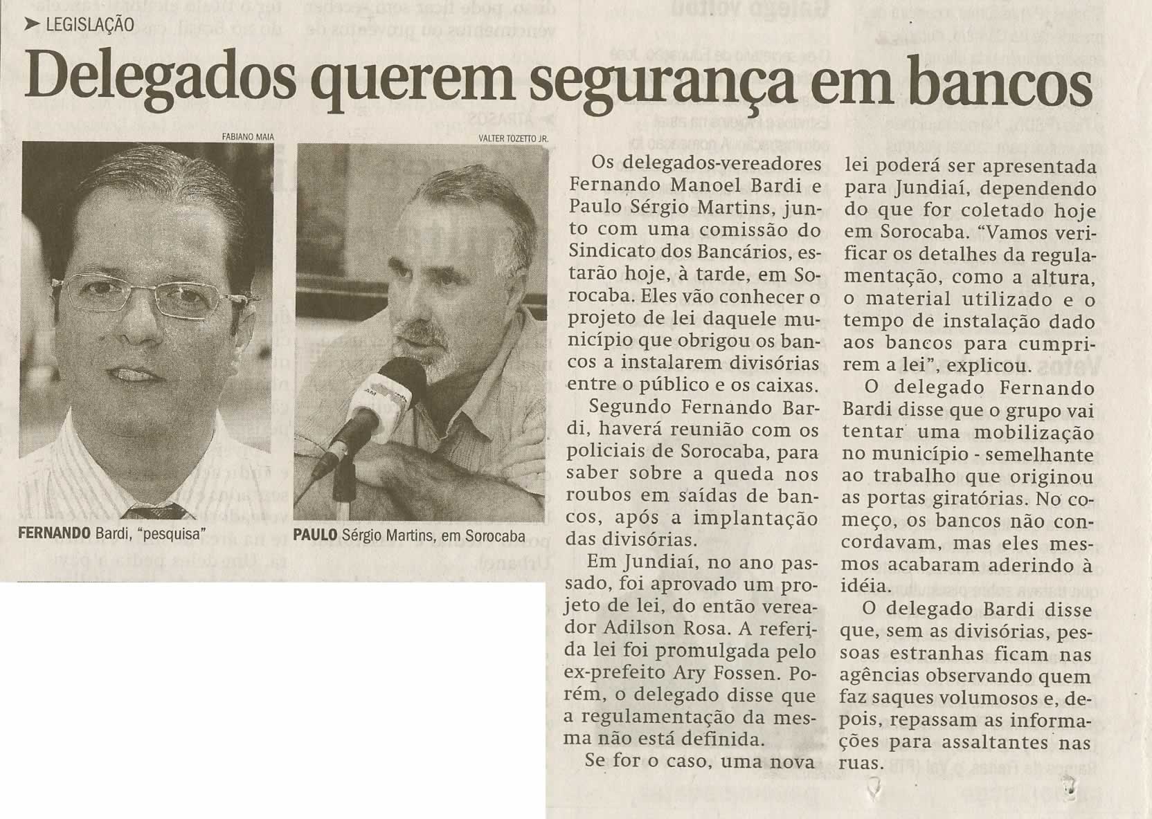 Jornal de Jundiaí - 19/02/2009