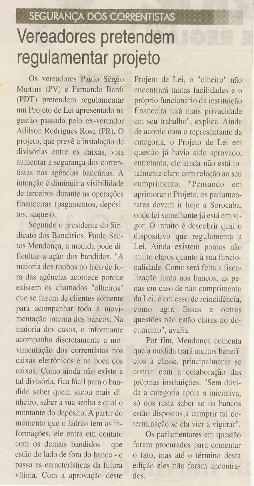 Jornal da Cidade - 20/02/2009