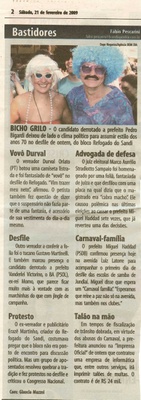Bom Dia Jundiaí - 21/02/2009