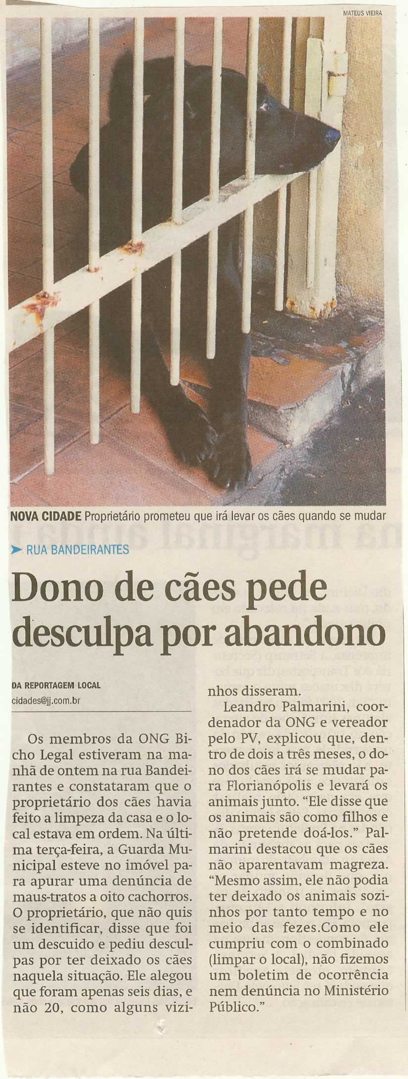 Jornal de Jundiaí - 06/03/2009