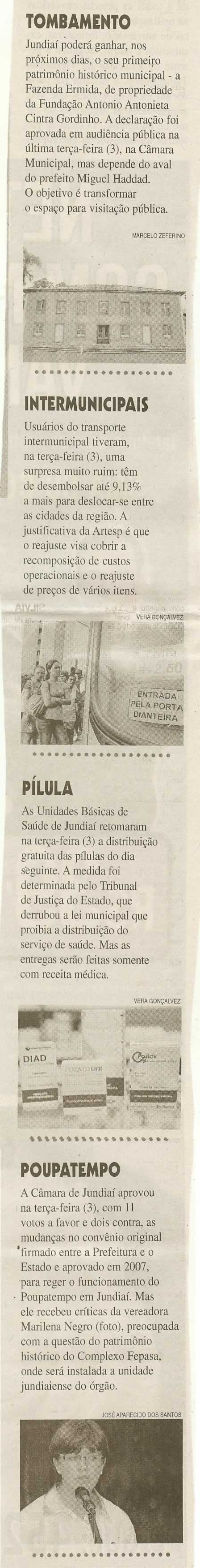 Jornal da Cidade - 08/03/2009
