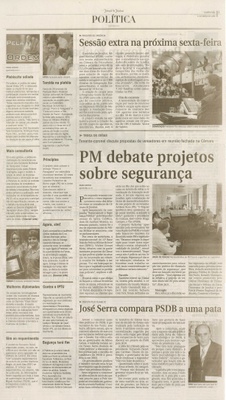 Jornal de Jundiaí - 11/03/2009