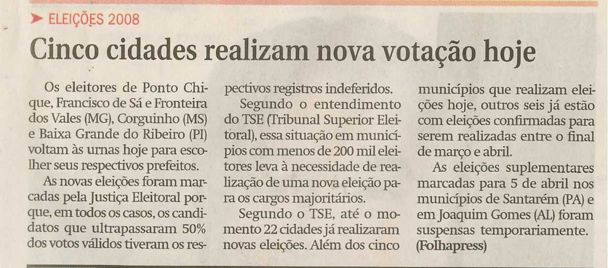 Jornal de Jundiaí - 22/03/2009