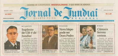 Jornal de Jundiaí - 25/03/2009