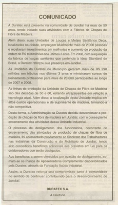 Jornal de Jundiaí - 29/03/2009