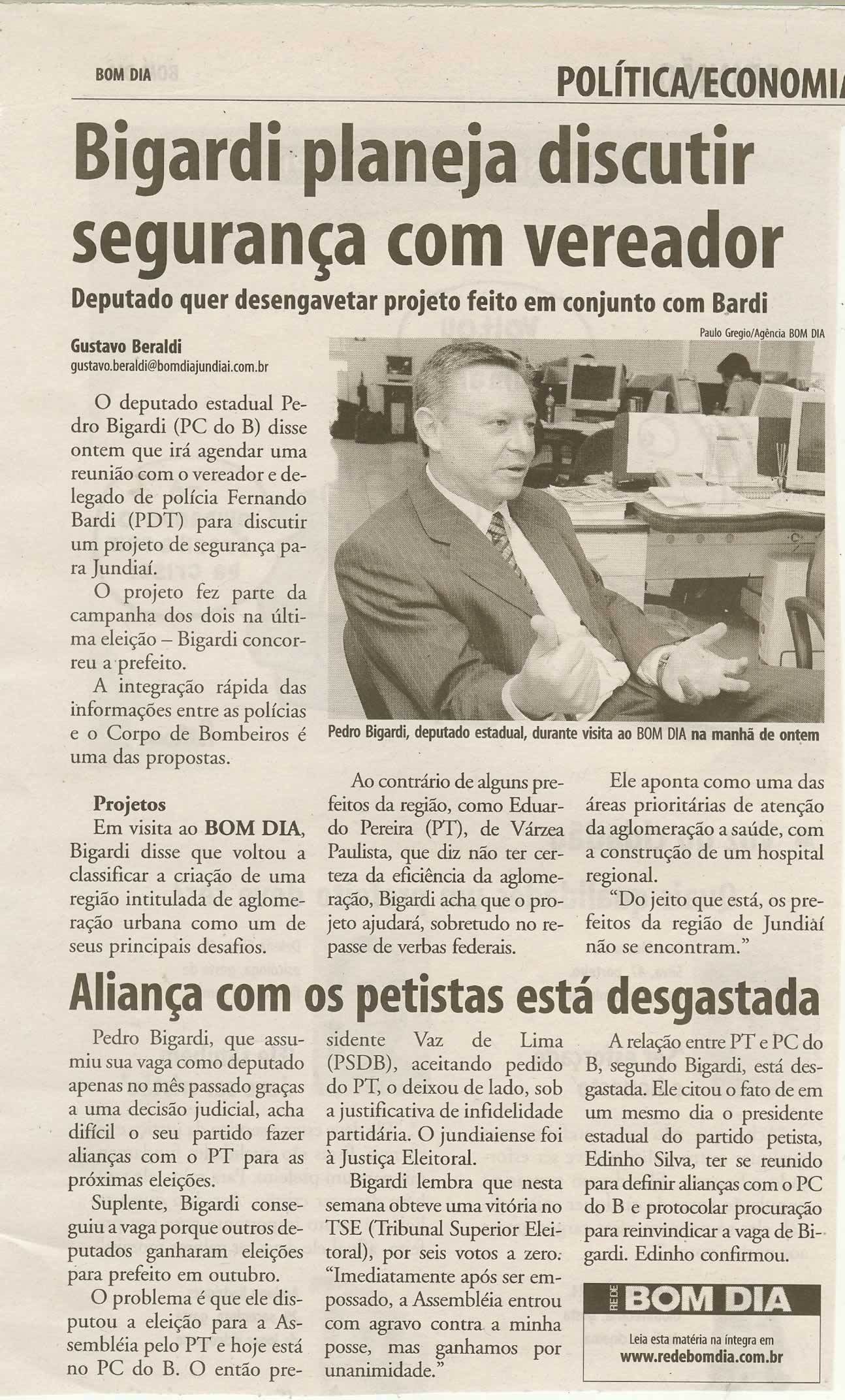 Bom Dia Jundiaí - 02/04/2009