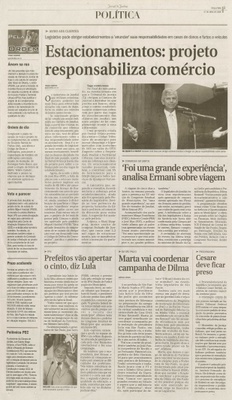 Jornal de Jundiaí - 07/04/2009