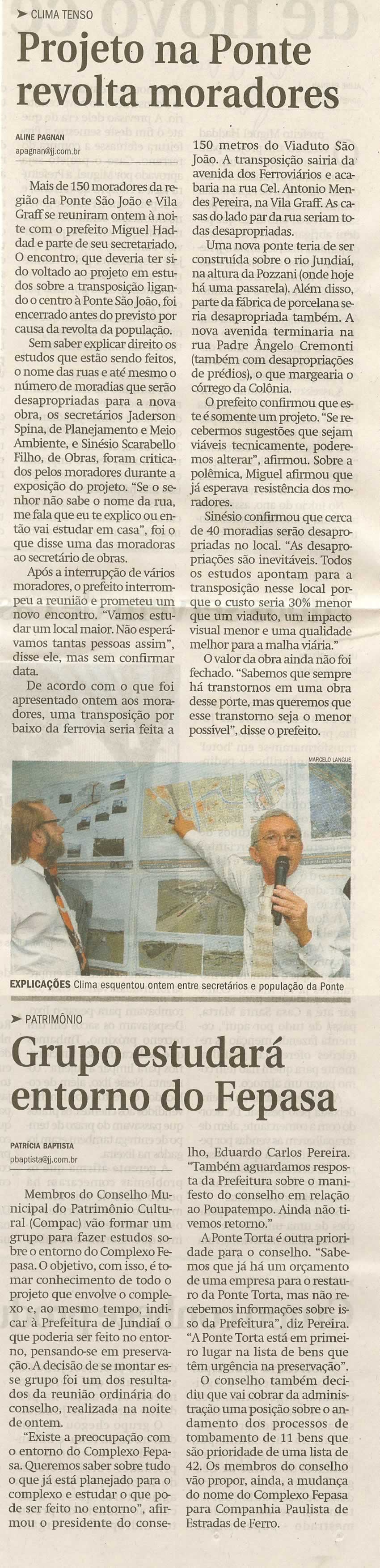 Jornal de Jundiaí - 05/05/2009