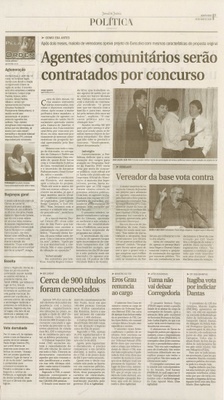 Jornal de Jundiaí - 06/05/2009