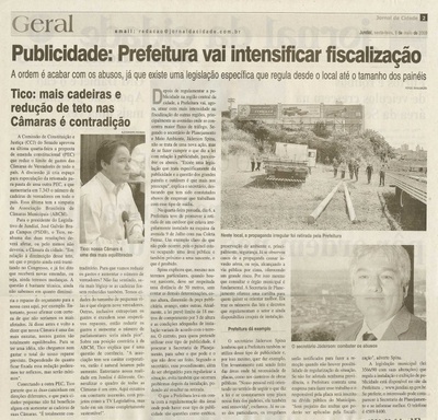 Jornal da Cidade - 08/05/2009