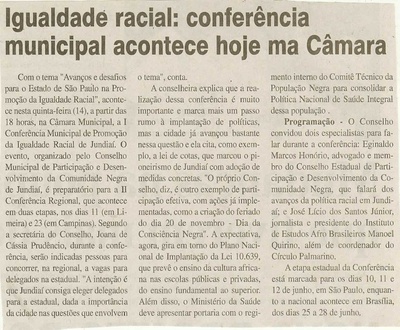 Jornal da Cidade - 14/05/2009