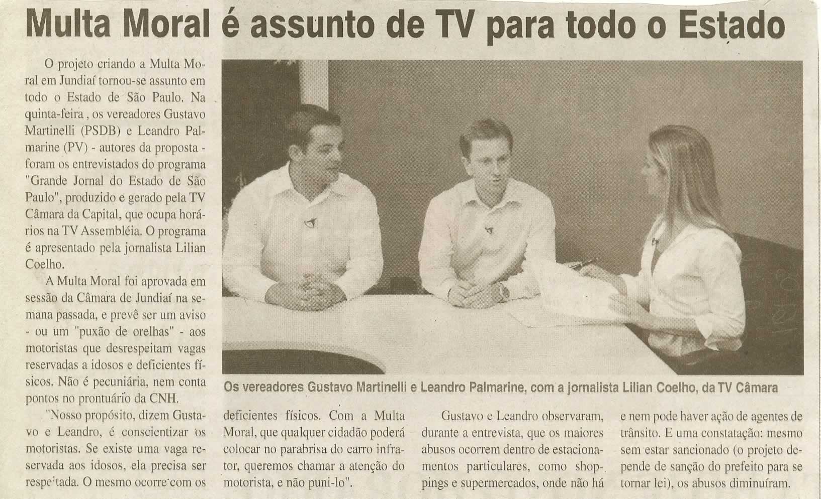 Jornal da Cidade - 16/05/2009