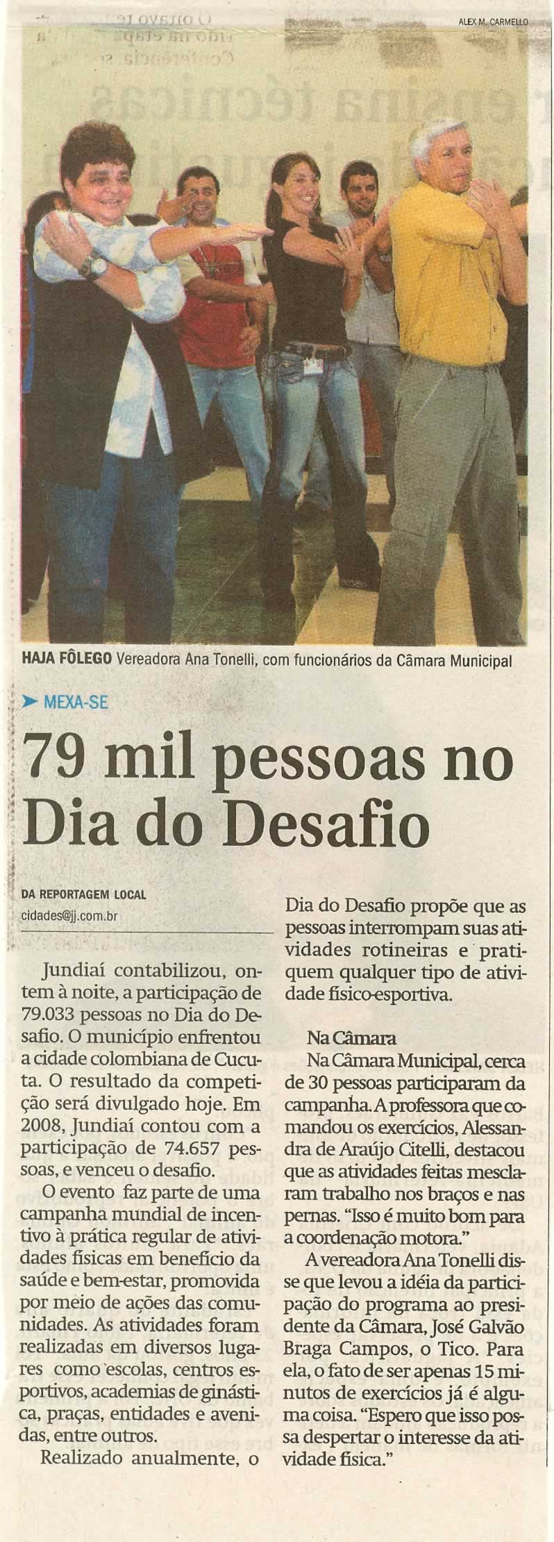Jornal de Jundiaí - 28/05/2009