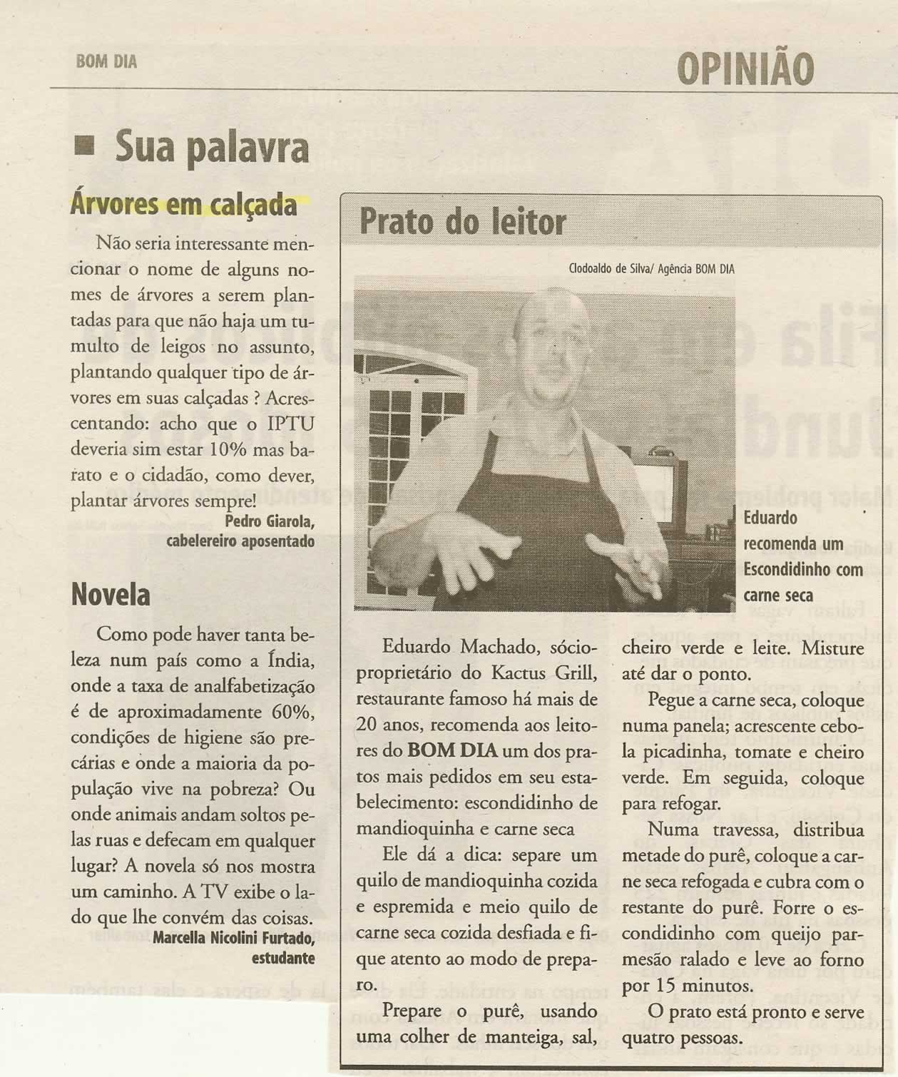 Bom Dia Jundiaí - 30/05/2009