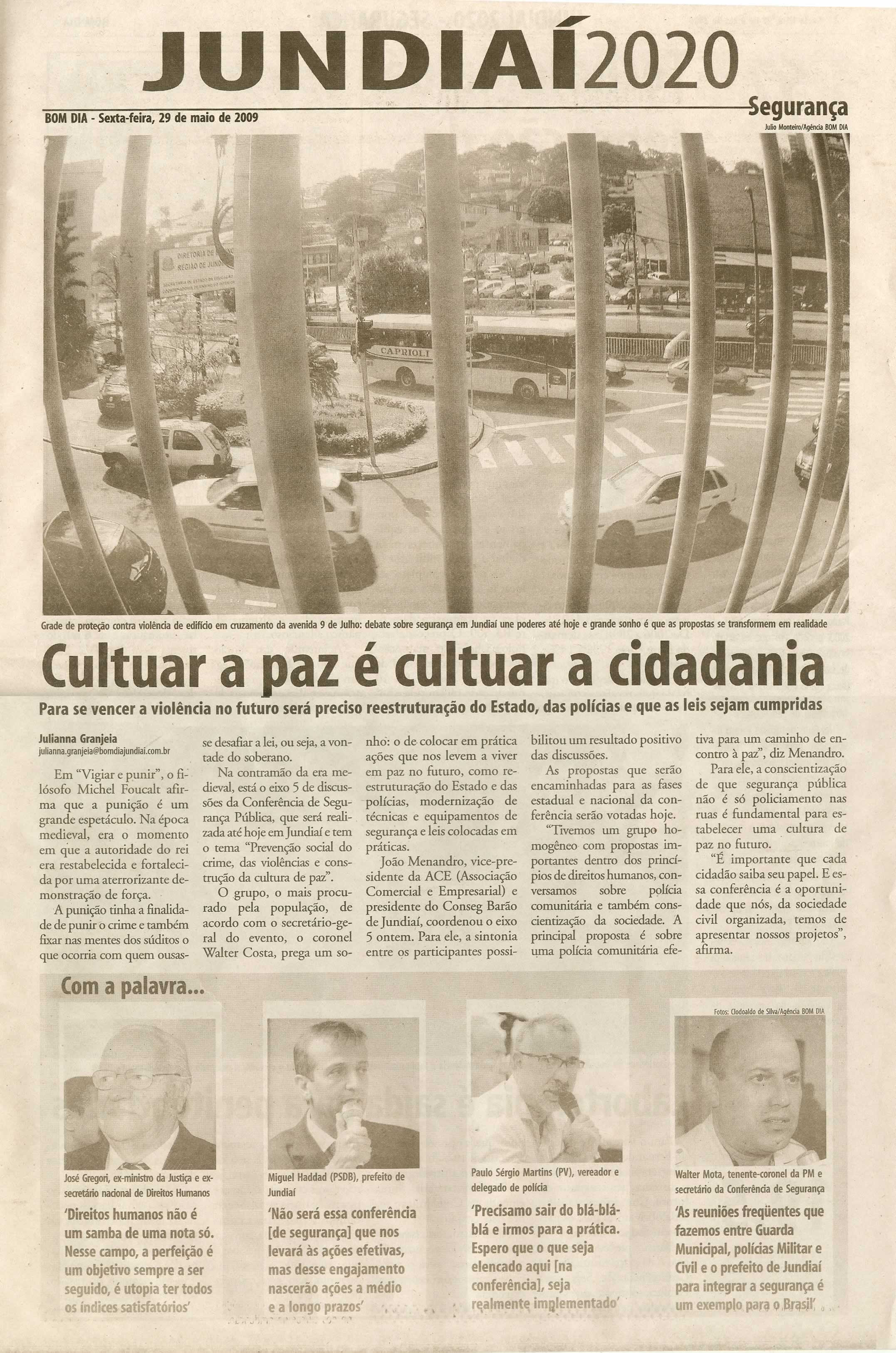 Bom Dia Jundiaí - 29/05/2009