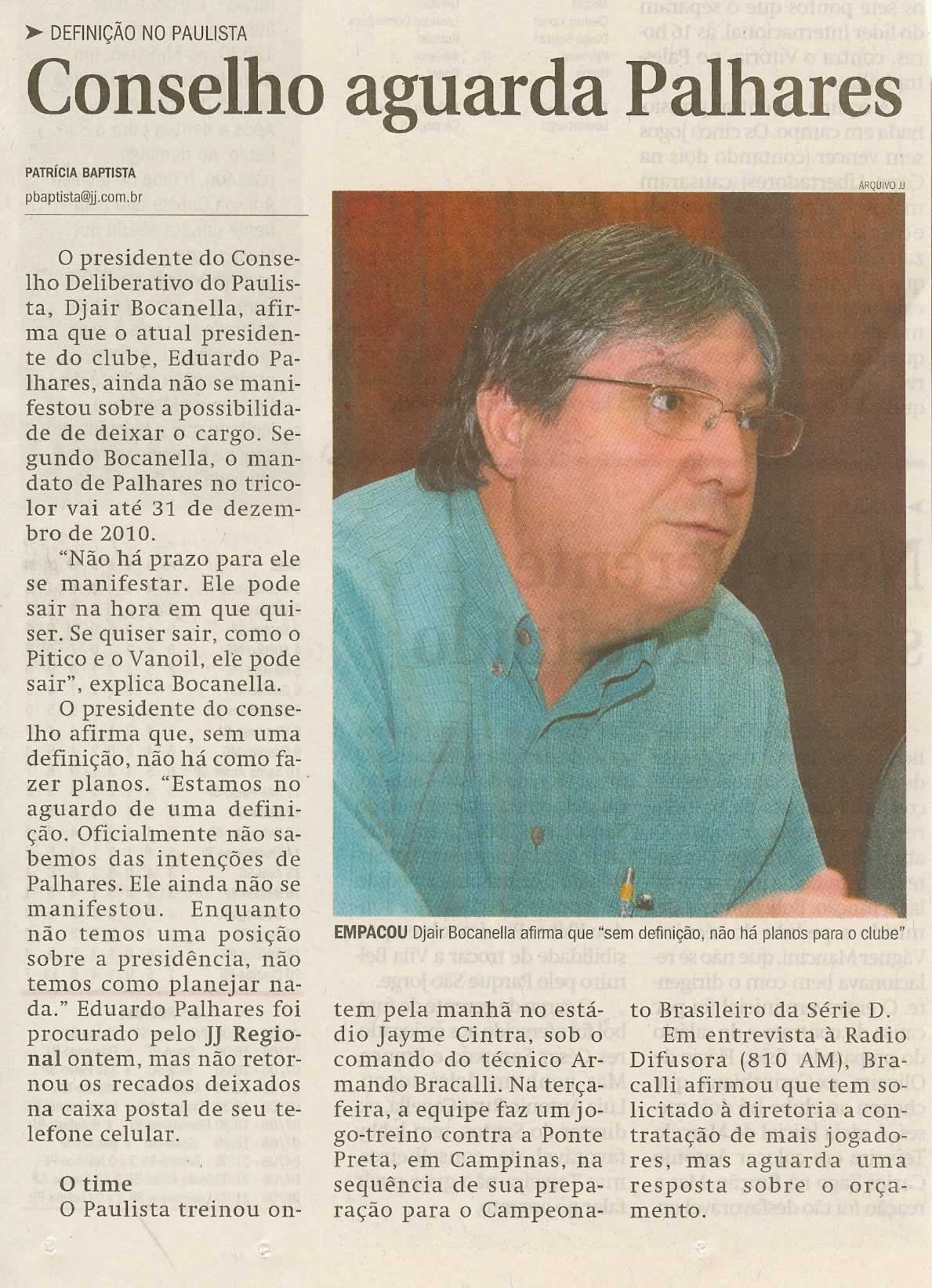 Jornal de Jundiaí - 07/06/2009