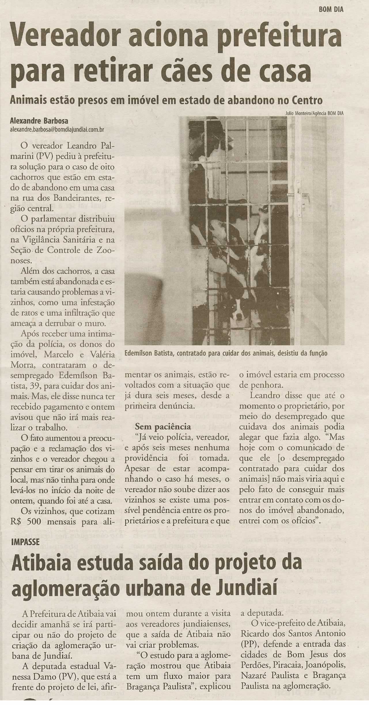 Bom Dia Jundiaí - 17/06/2009