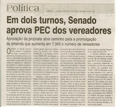 Jornal da Cidade - 18/06/2009