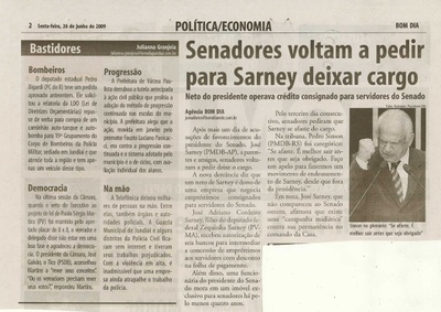 Bom Dia Jundiaí - 26/06/2009