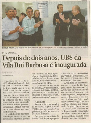 Jornal de Jundiaí - 30/06/2009