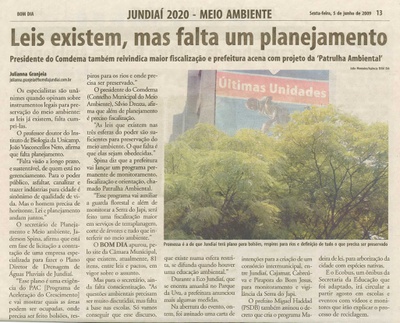 Bom Dia Jundiaí - 05/06/2009