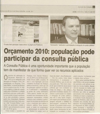 Jornal da Cidade - 03/07/2009