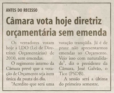 Bom Dia Jundiaí - 14/07/2009