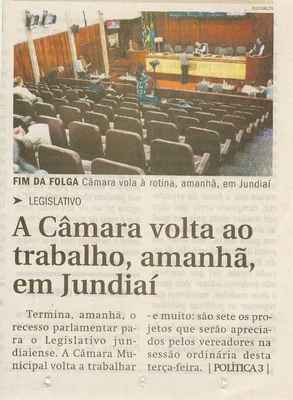 Jornal de Jundiaí - 03/08/2009