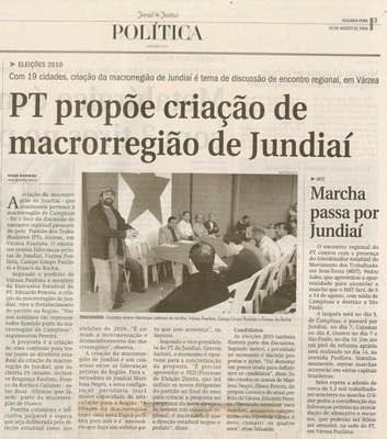Jornal de Jundiaí - 03/08/2009