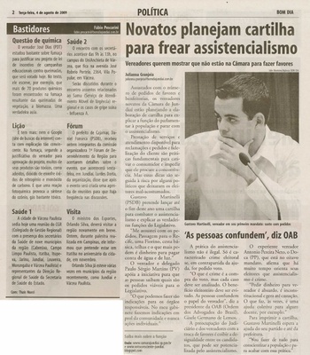 Bom Dia Jundiaí - 04/08/2009