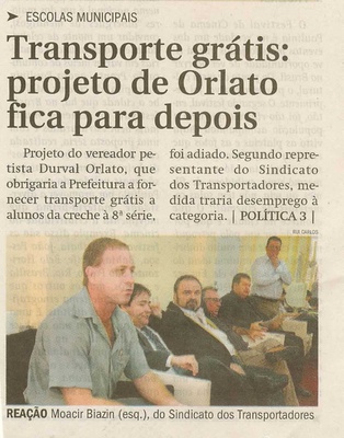 Jornal de Jundiaí - 05/08/2009