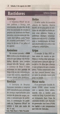 Bom Dia Jundiaí - 08/08/2009