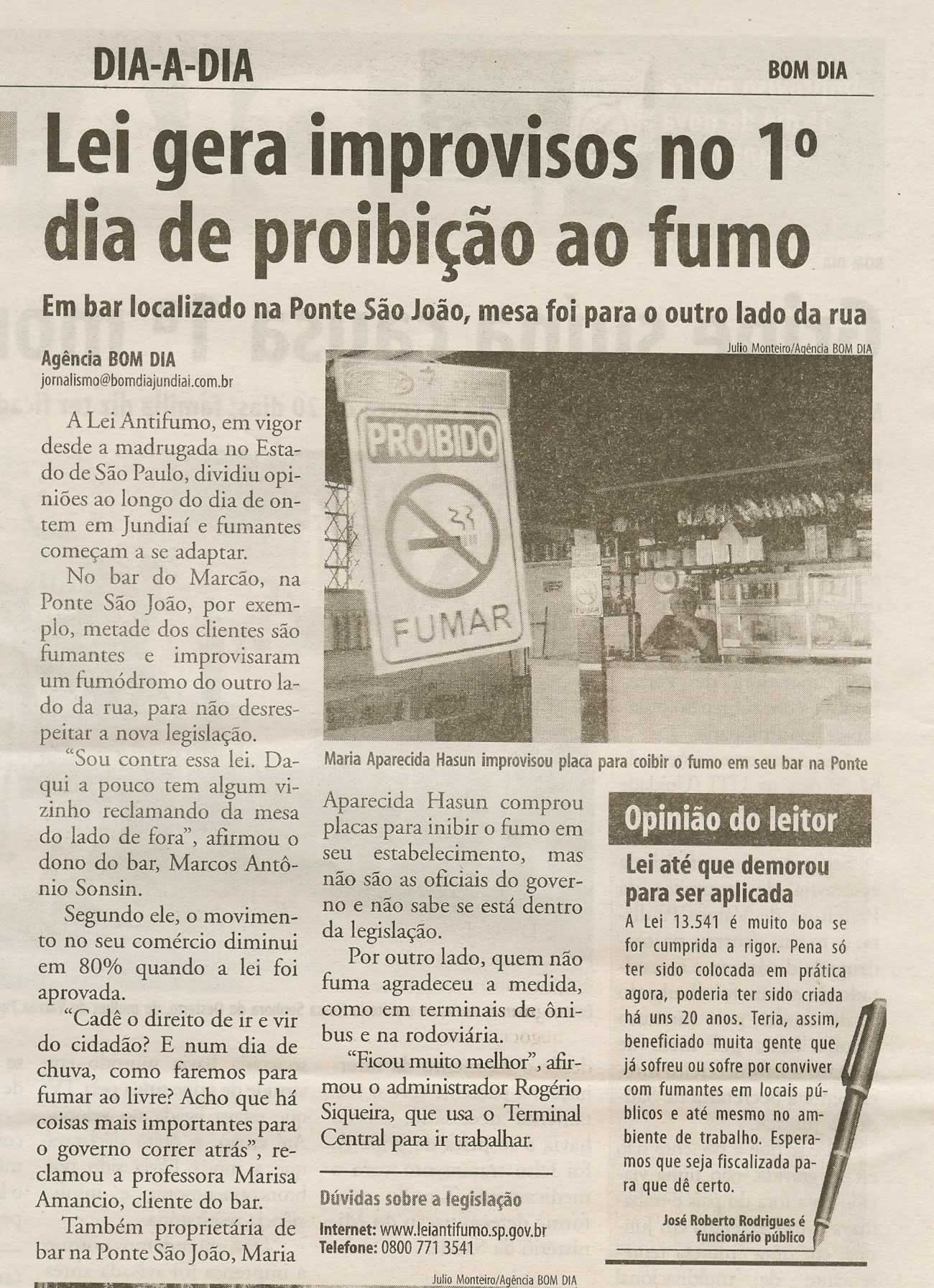 Bom Dia Jundiaí - 08/08/2009