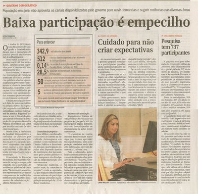 Jornal de Jundiaí - 09/08/2009